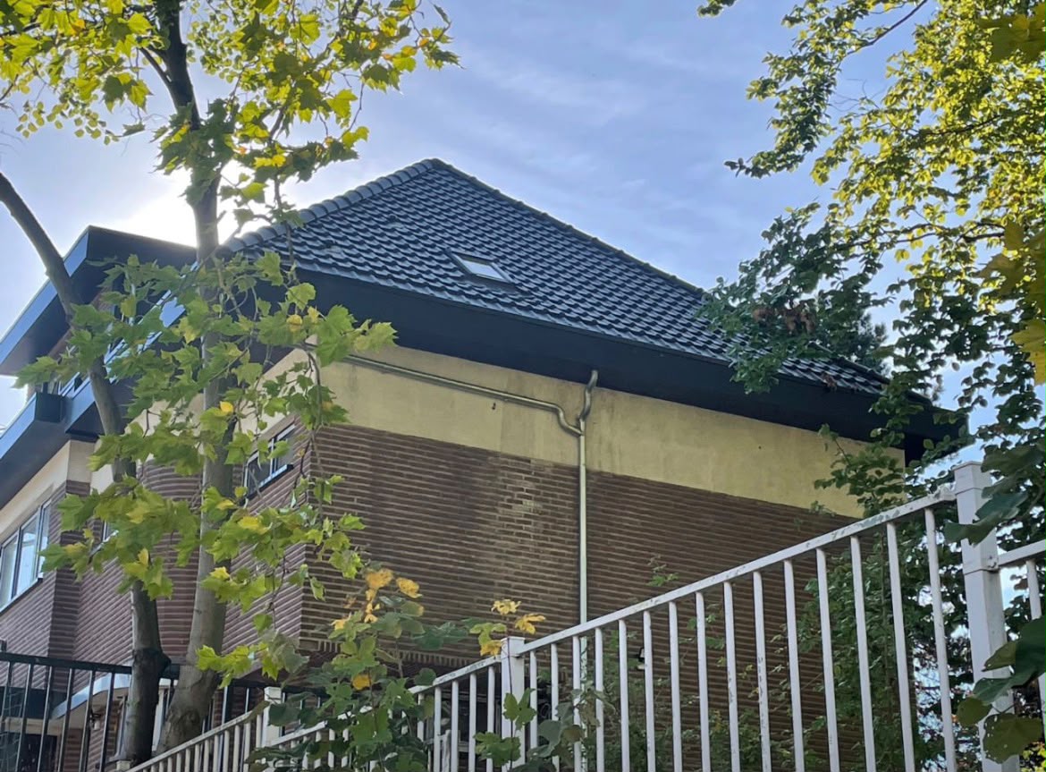 Dakrand, goot en regenafvoer